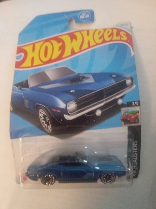 Hot Wheels Other - Hot Wheels 2023 3/5 '70 Plymouth Barracuda Roadsters Blue